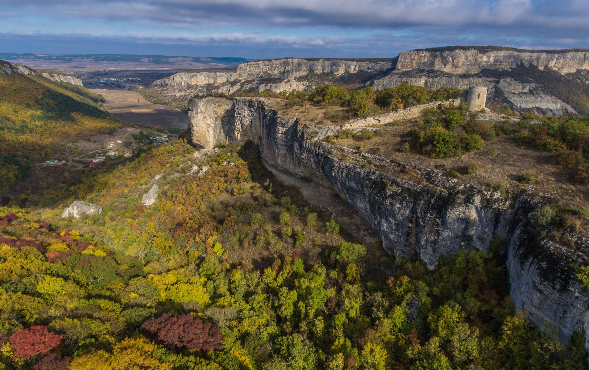 Особенности Бельбекского каньона в Крыму